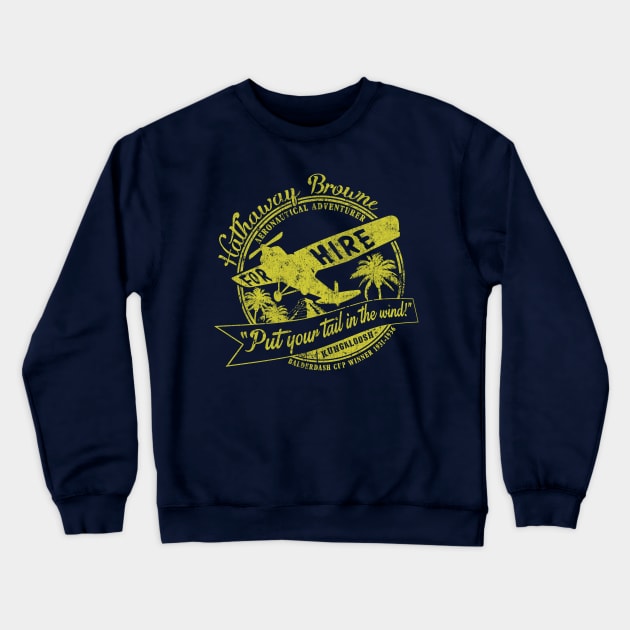 Hathaway for Hire Crewneck Sweatshirt by RangerRob